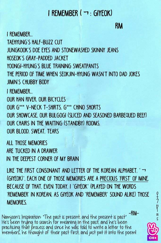 Bts Poems Original Vs English Translation V K O O K Amino