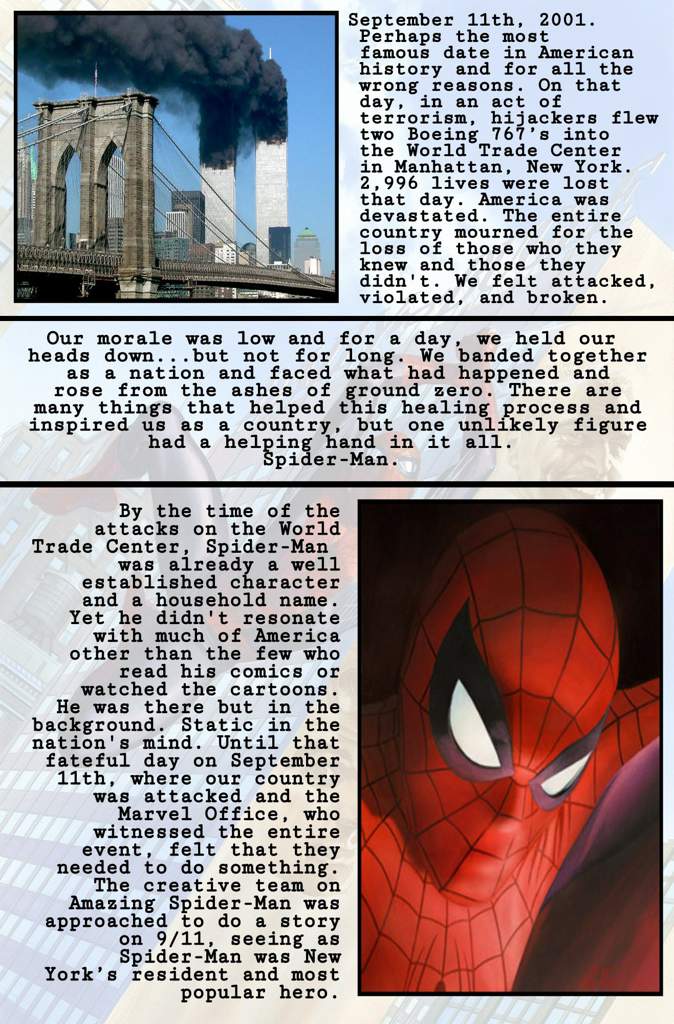 Spider-Man: 9/11 | League of Heroes Amino