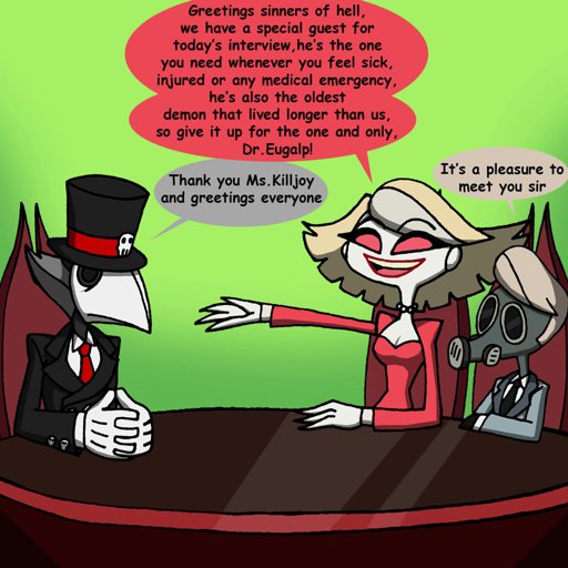 Hazbinhotel Ocs Answered Questions About Dreugalps Crow Servants Pt1 Hazbin Hotel 4910