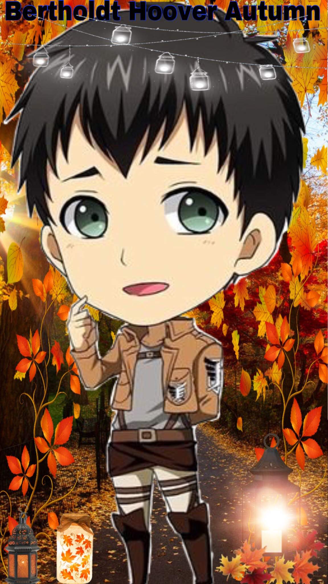 Chibi bertholdt with his lantern | Anime Amino