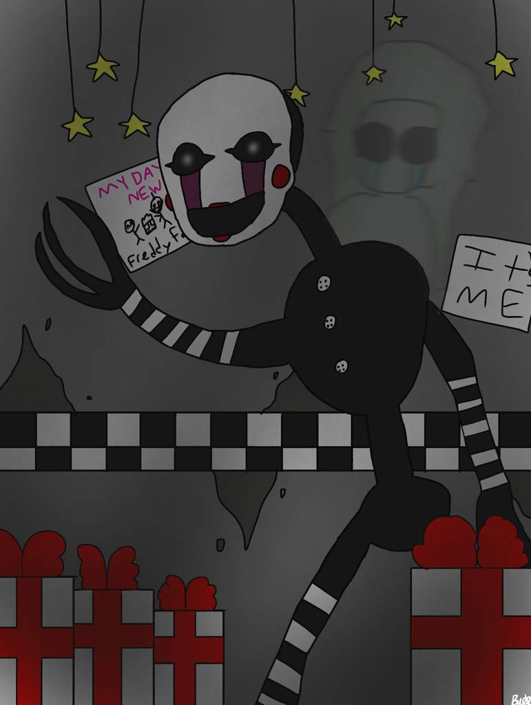 ~Marionette~ [FNAF Puppet Speedpaint] | Five Nights At Freddy's Amino