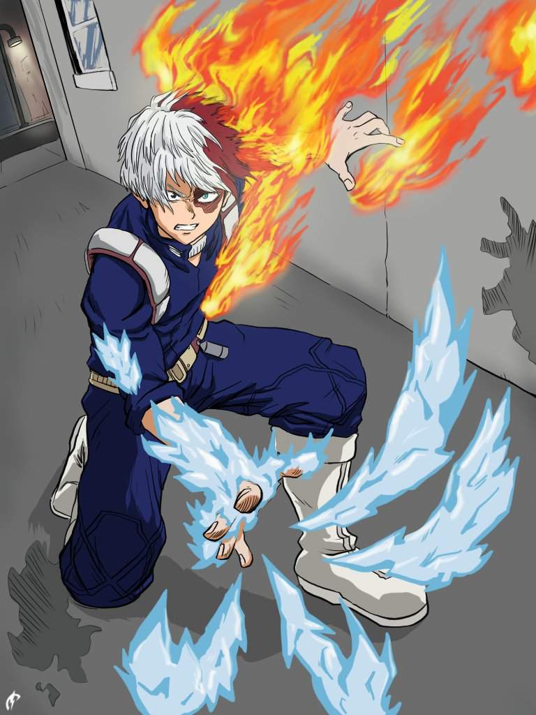 todoroki fire and ice cosplay