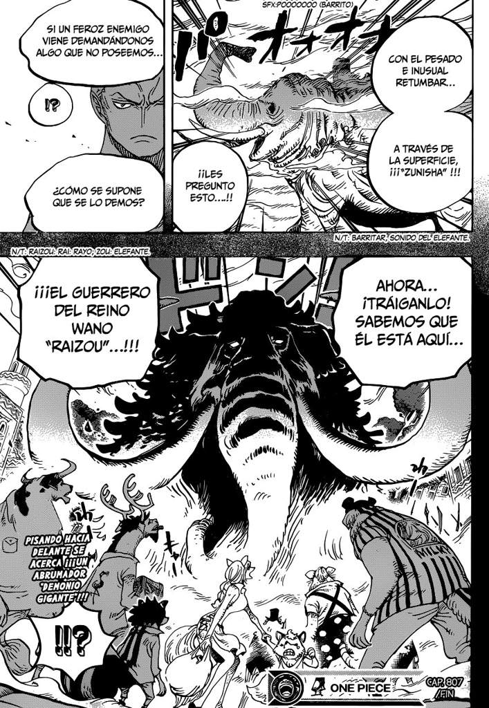 Capitulo 807 Wiki One Piece Amino