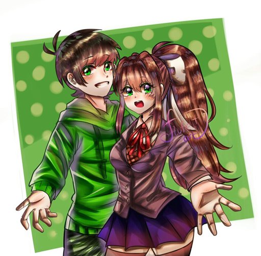 Tord and yuri (eddsworld x ddlc) | Doki Doki Literature Club! Amino