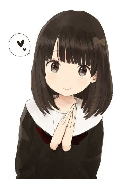 Anime girls with bangs