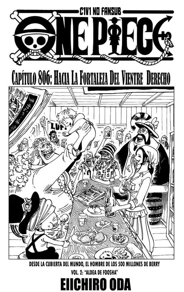 Capitulo 806 Wiki One Piece Amino