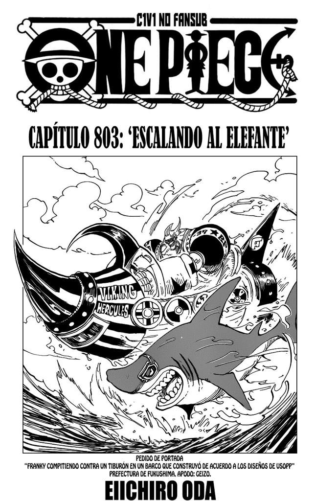 Capitulo 803 Wiki One Piece Amino