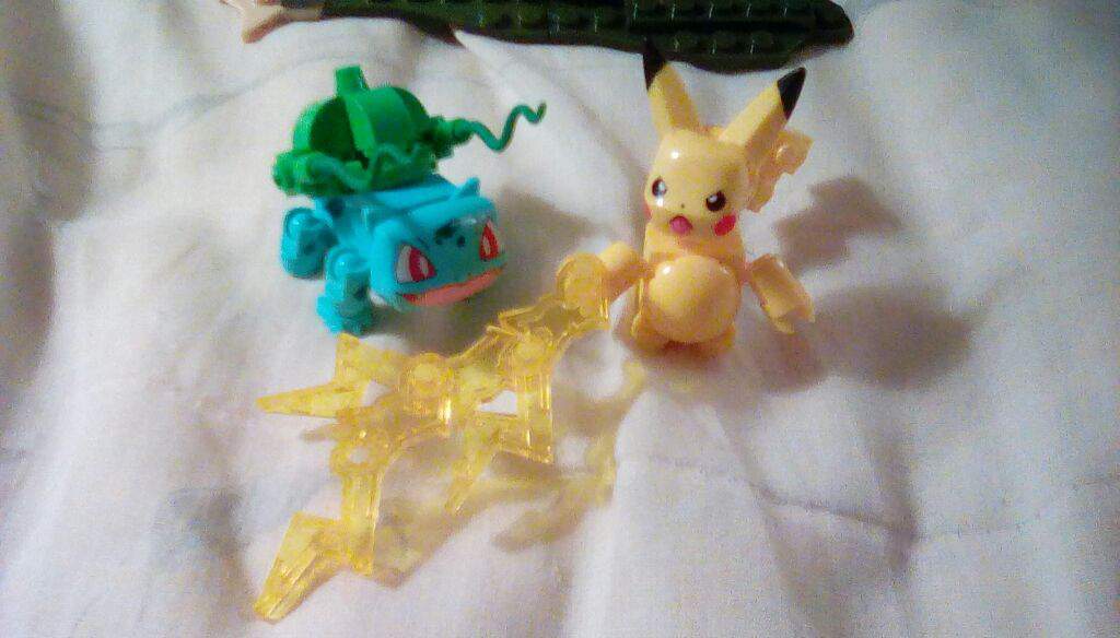 Mega Construx Review Pikachu Vs Bulbasaur Wave 2 Complete