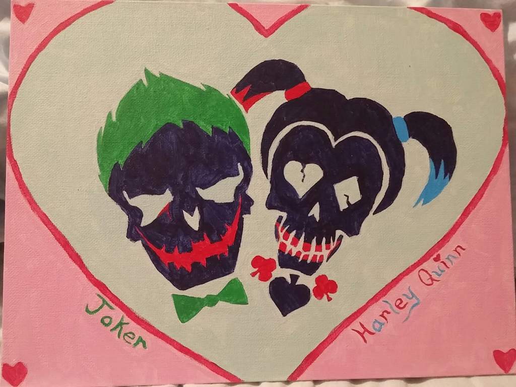Royalty Free Mad Love Joker And Harley Quinn Drawing