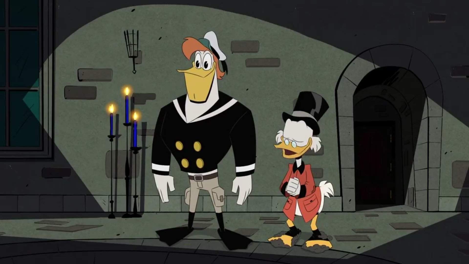 According to the reboot who are Donald's and Della's grandparents ...