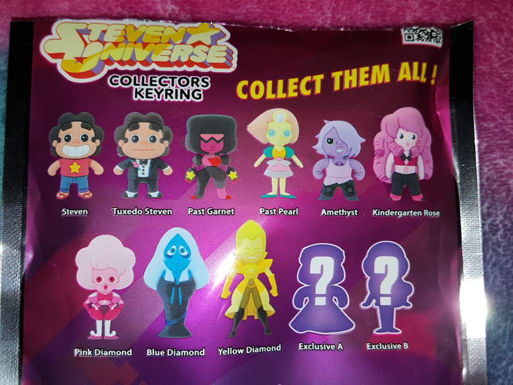 Steven Universe collectible Key chain Collect Them All 