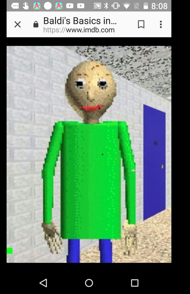 Baldi basics multiplayer. Baldi’s Basics обложка. Baldi's Basics ютуб обложка.