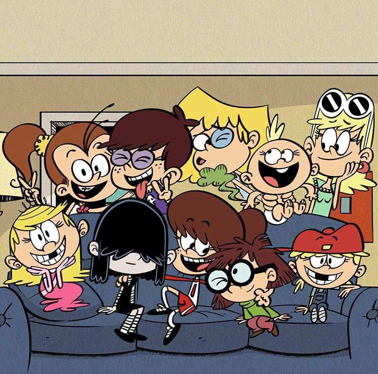 The Loud House Sisters Happy