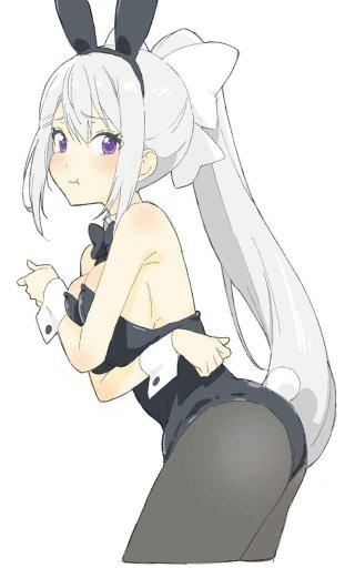 Anime rabbit girl gif