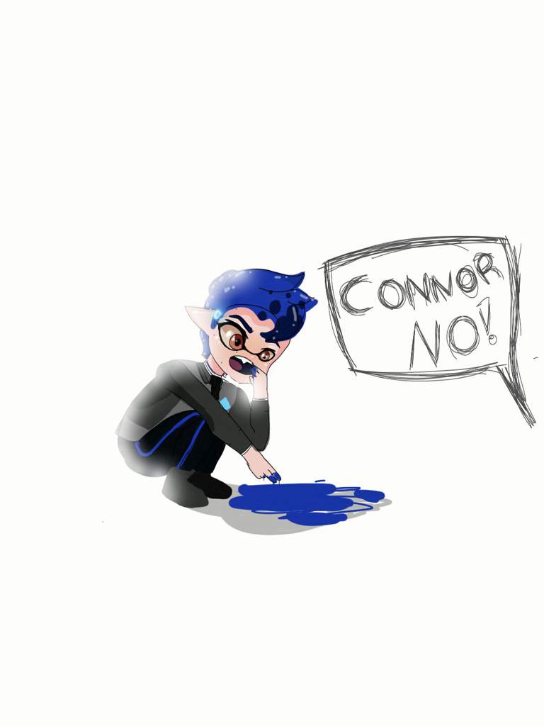 splatoon x dbh crossover