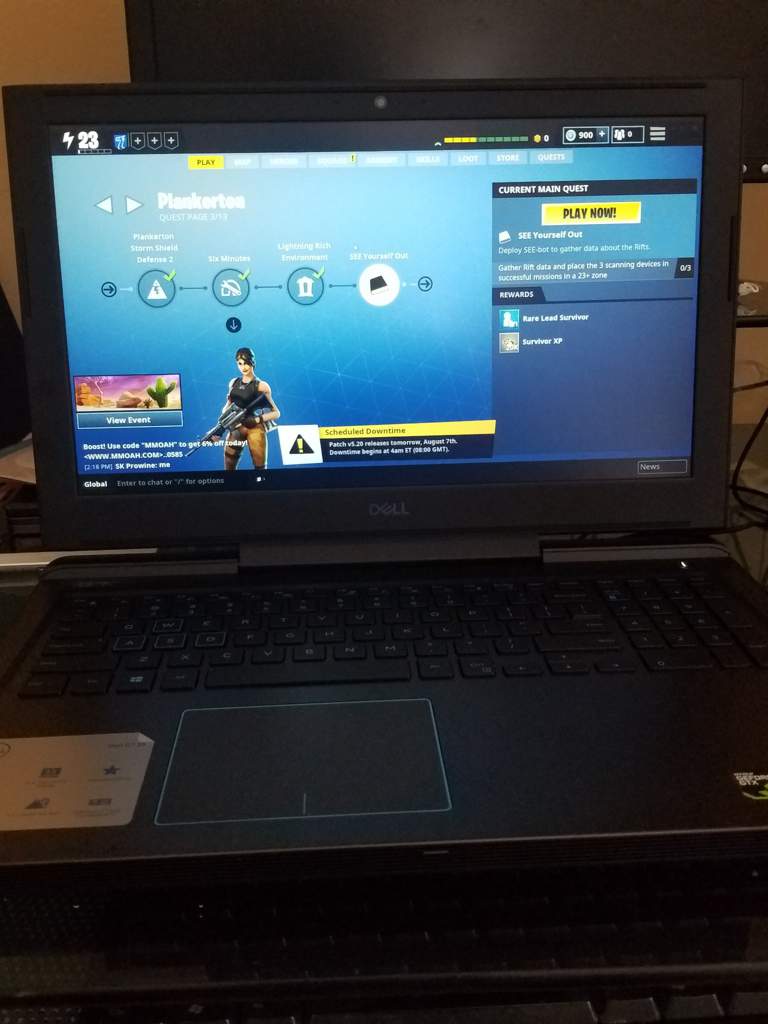 when i got home i immediately downloaded fortnite so now i can play fortnite on pc it s gonna be very hard to get used to but i m sure over time i ll get - can you play fortnite on a laptop