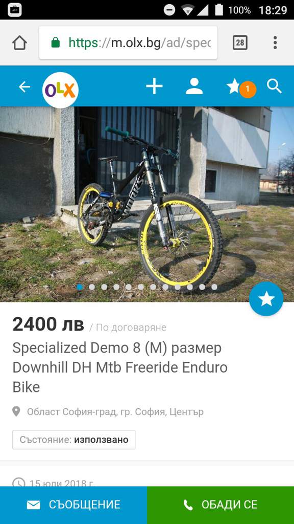 specialized demo 8 olx