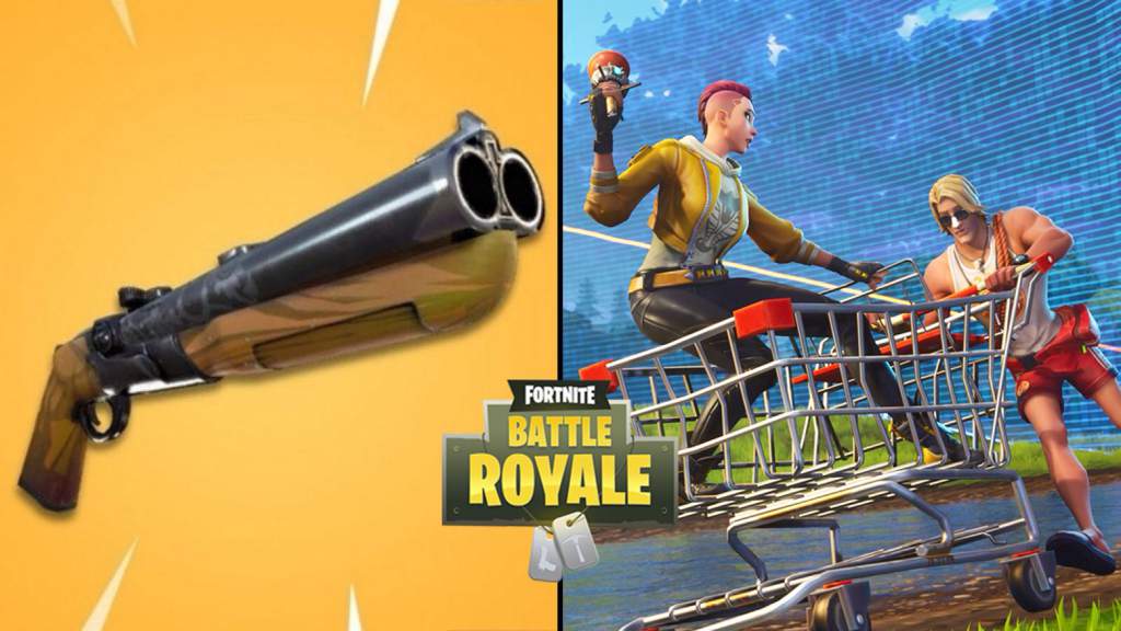 Nouvelle Arme Fusil A Pompe Et Nouveau Mode De Jeu Fortnite - le tres attendu fusil a pompe a double canon a ete officiellement ajoute a fortnite battle royale dans le cadre du patch v5 20 du 7 aout