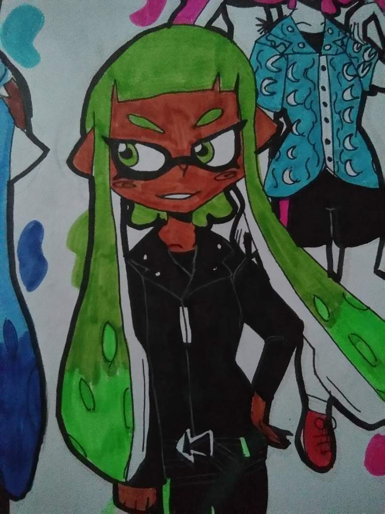 Les S4, Little Mask et Rider en filles x) | Splatoon Français Amino