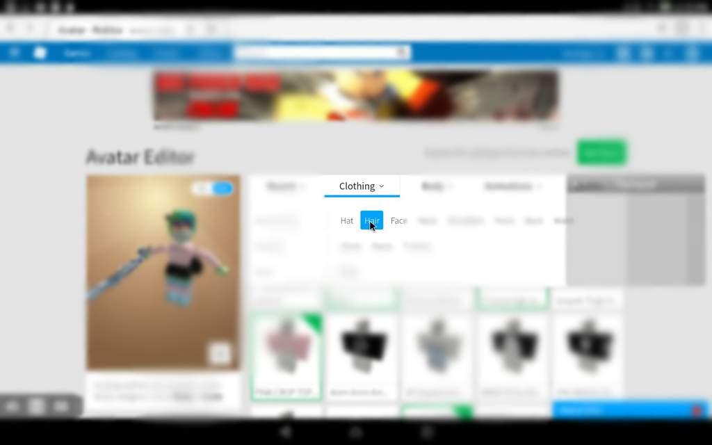 How To Put Two Hairs On Roblox Ipad Without Puffin