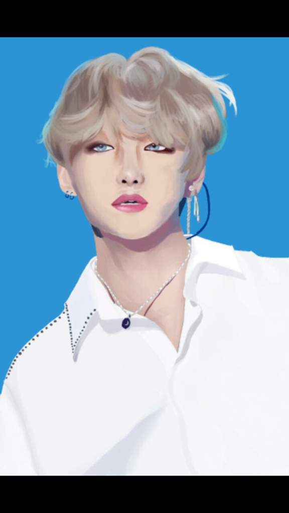 digital painting of kim taehyung | ARMY's Amino