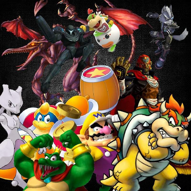 Can we just stop to appreciate how many villains we have in Smash now ...