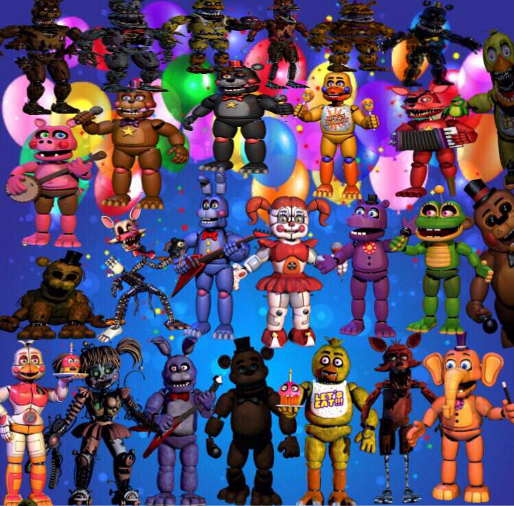 Happy birthday fnaf!!! | Five Nights At Freddy's Amino