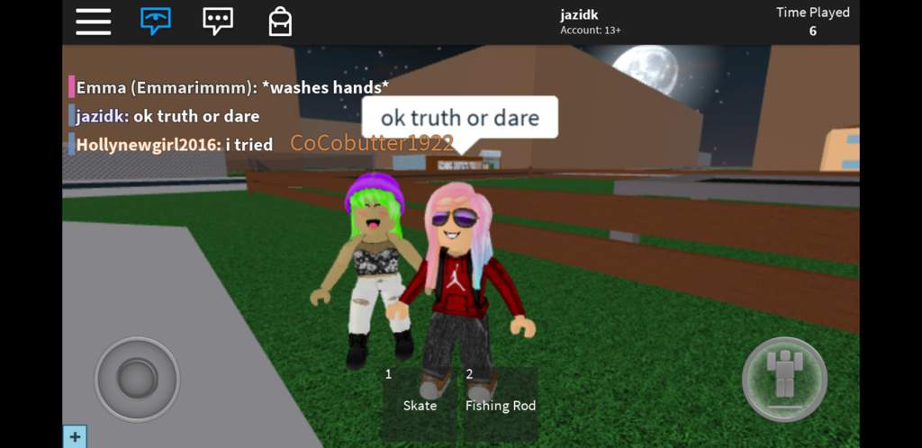 Guys This Was Truth Or Dare With May Roblox Amino - truth or dare roblox amino