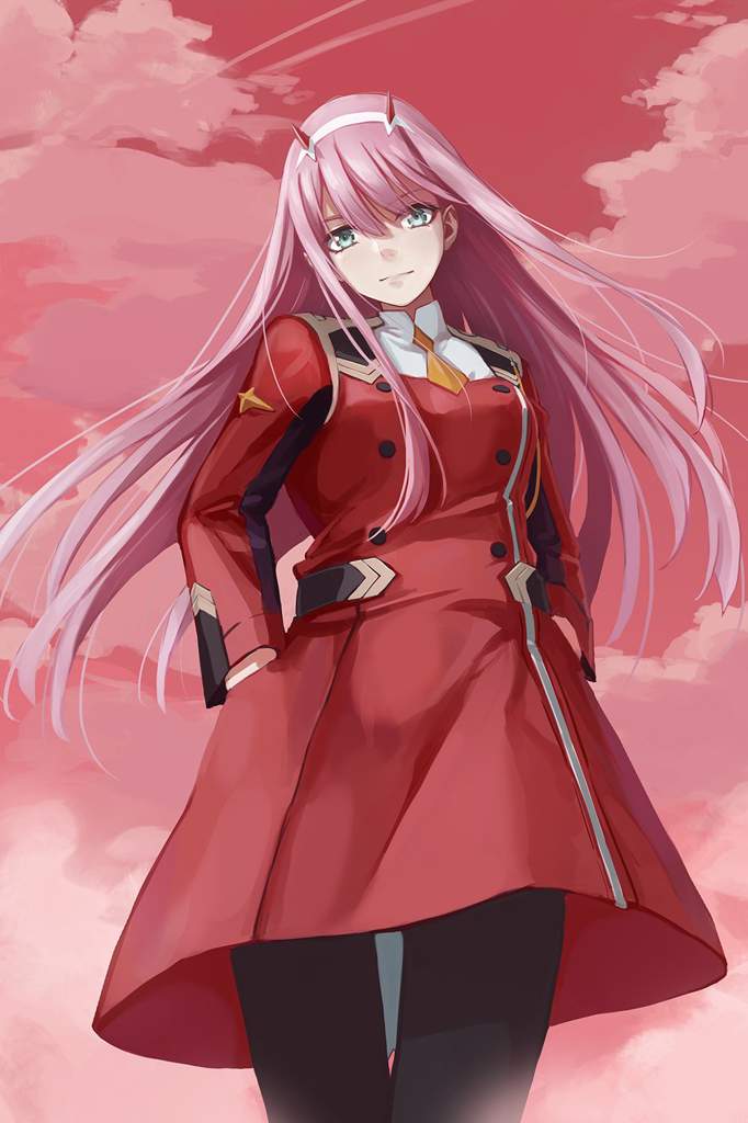 Zero two без фона