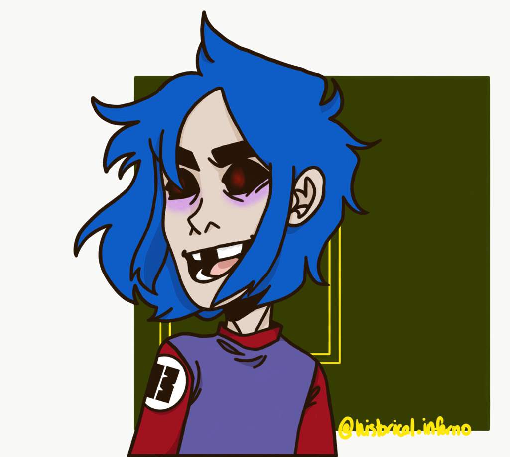 Redraw Of 2d From The 19 2000 Music Video Idk Why I Ve Been Drawing So Many Screenshots Recently Gorillaz Amino - roblox gorillaz id