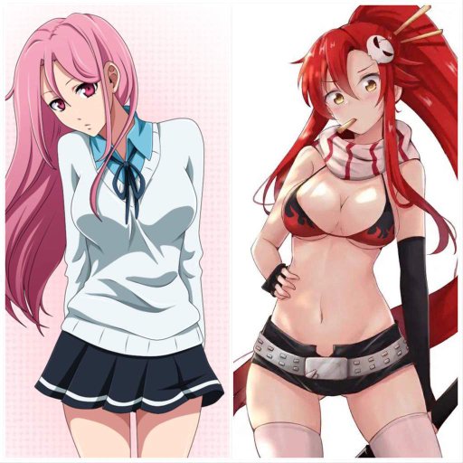Busty anime characters