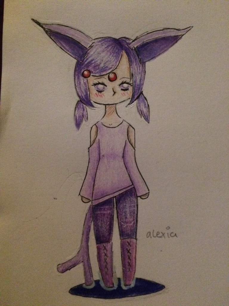 Human girl espeon | Pokémon Amino