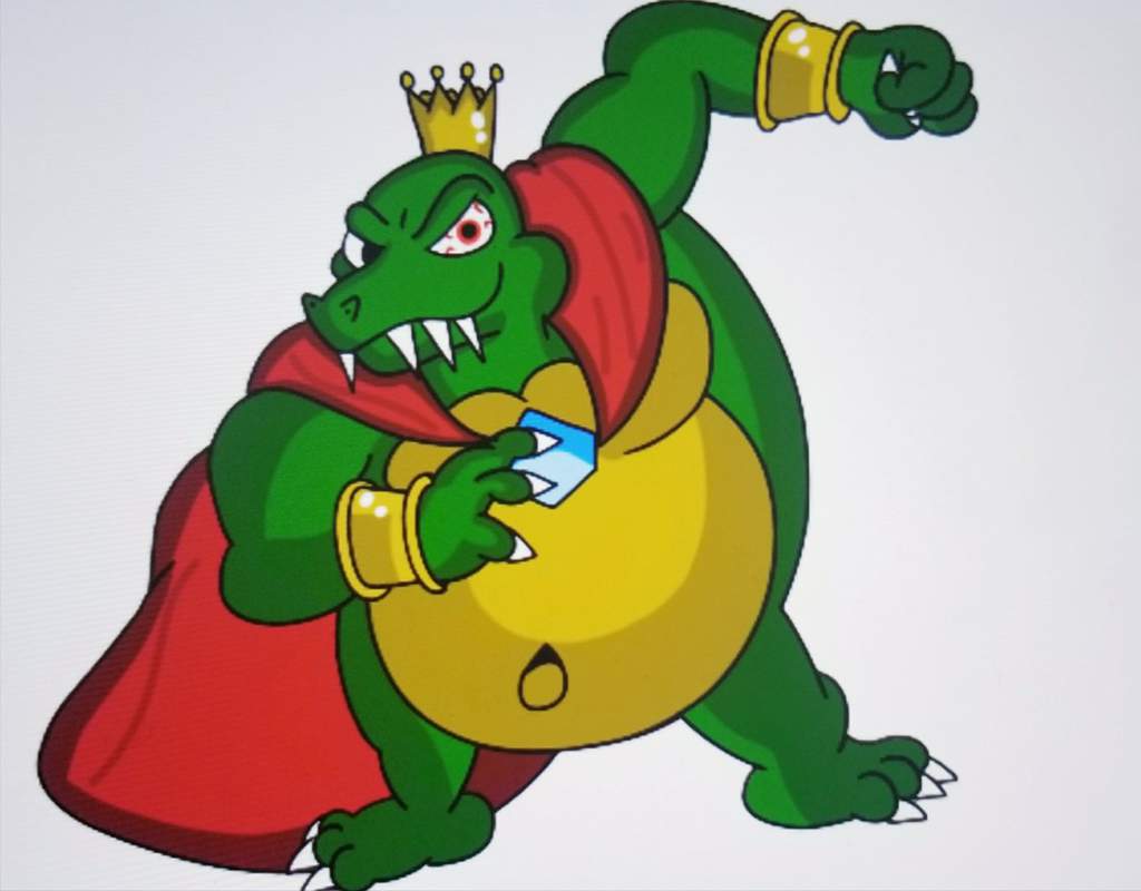 KING K. ROOL (ART) 🐊👑 | Smash Amino