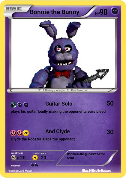 Fnaf Pokemon Cards Fnaf 1 Five Nights At Freddys Amino - 