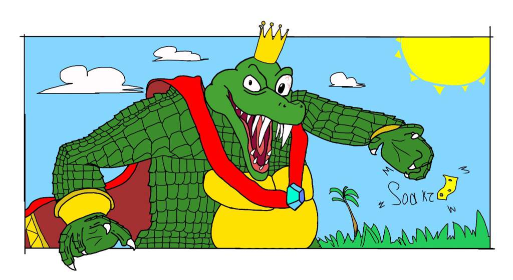 King K Rool Art 2 | Smash Amino