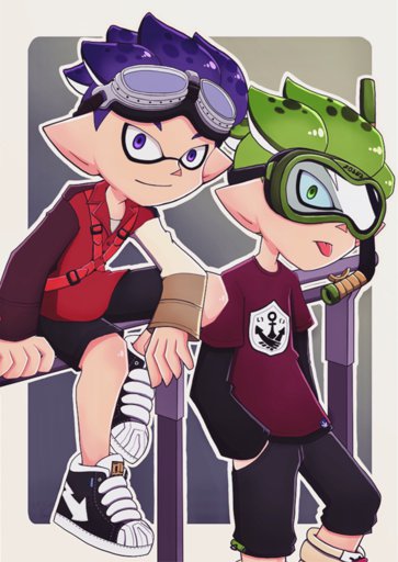 Me and Tori [oc] | Splatoon Amino