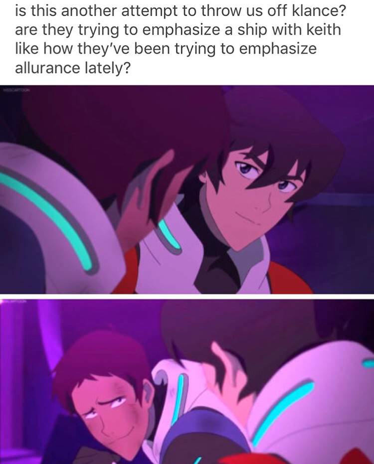 My take on the Keith and Acxa thing/fandom panic- ((SPOILERS ...