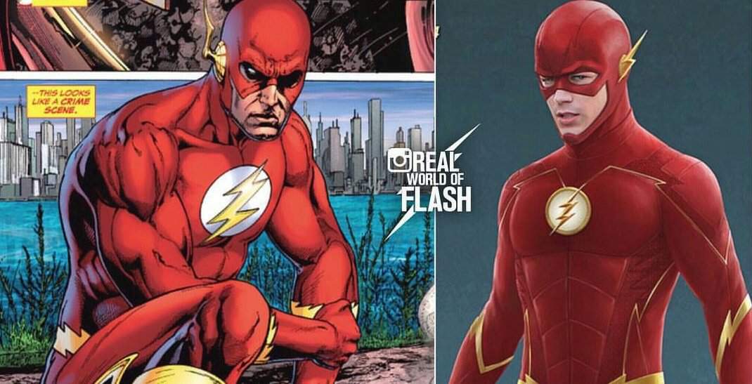 Nuevo posible traje para la 5ta Temporada de flash, segun filtraciones ...