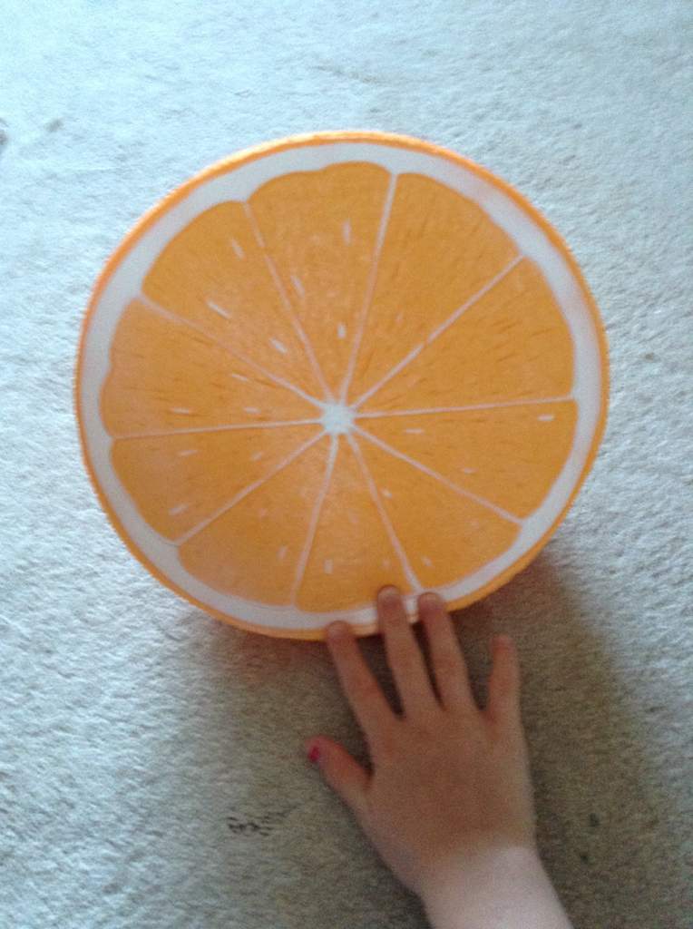 jumbo orange squishy