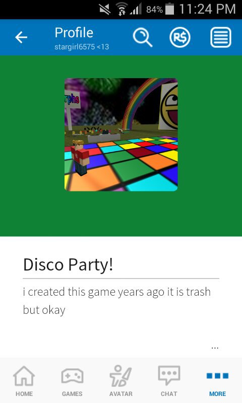 Self Promotion For My Trash Game Roblox Amino
