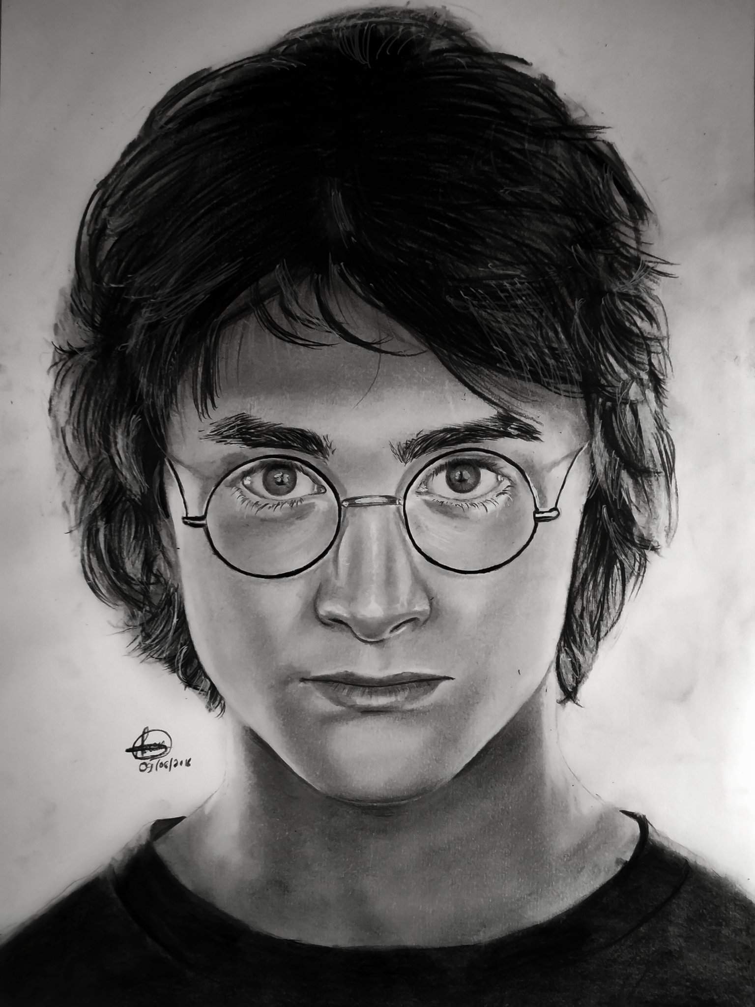 Harry Potter Pencil Portrait (timelapse) Harry Potter Amino