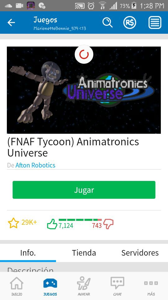 animatronics universe roblox