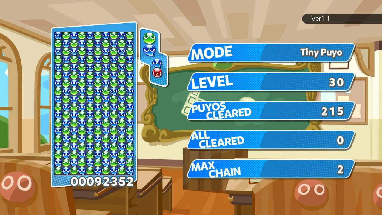 Blue and Green (Tiny puyo) & Secret grade? | Puyo Puyo Tetris! Amino