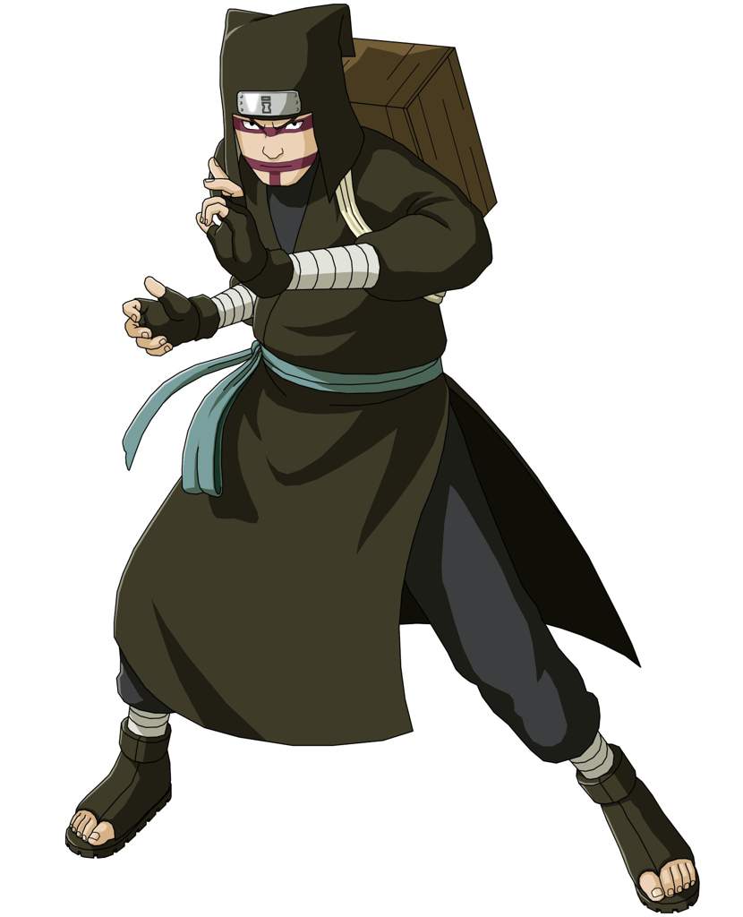 В первой части аниме Канкуро носит черный, мешковатый комбинезон