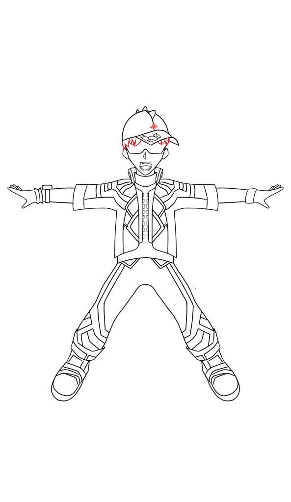  BoBoiBoy  Solar  lineart Art Amino