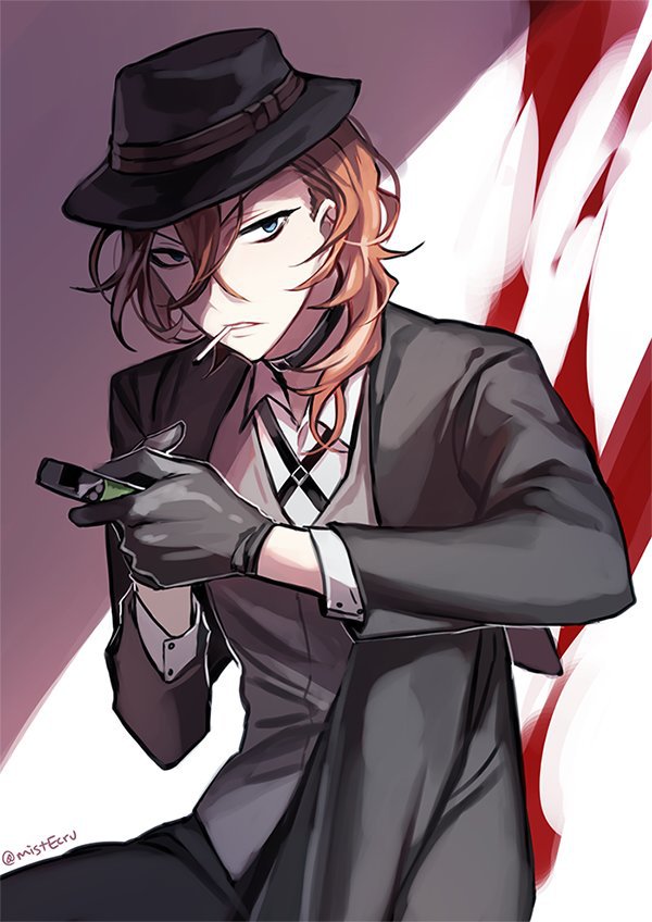 Chuuya Nakahara From Bungou Stray Dogs | Anime Amino