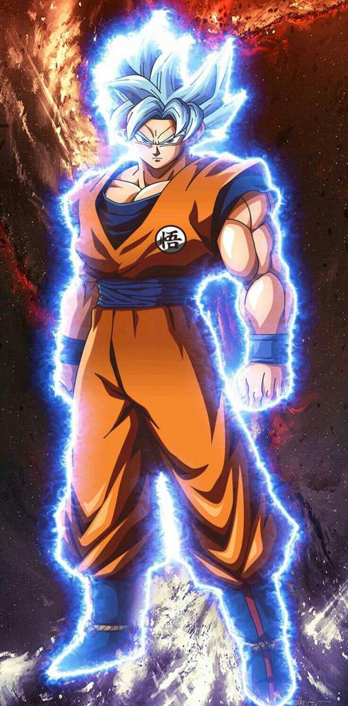 Goku Super Saiyan God by Sevolfo on DeviantArt