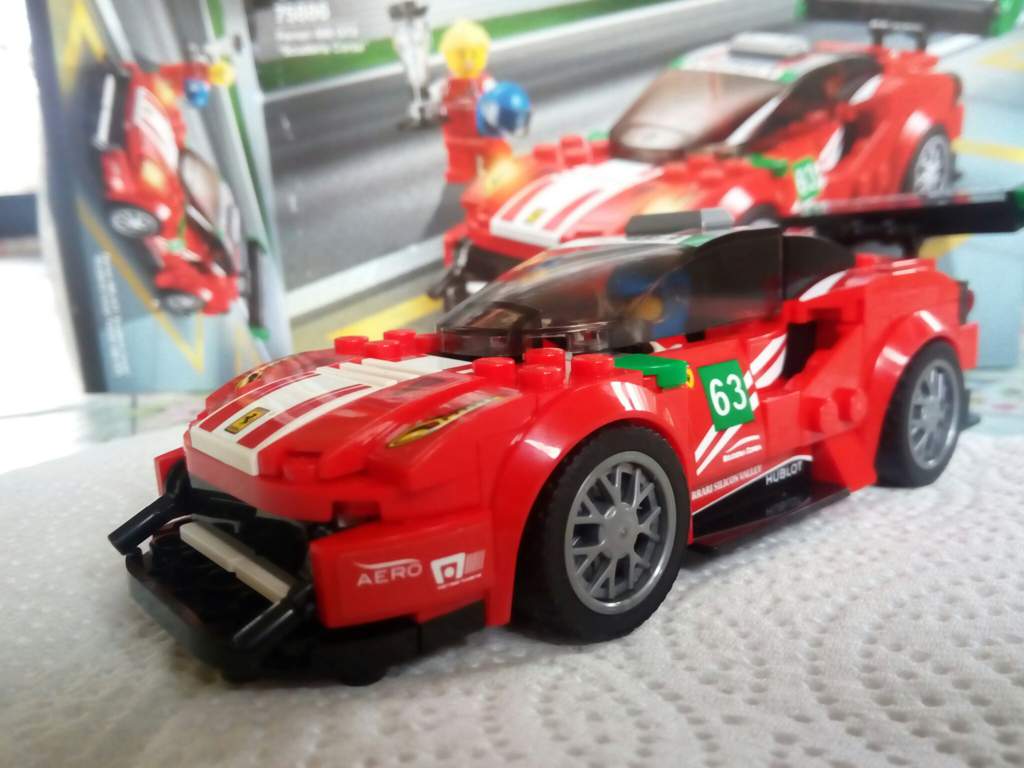 Lego Speed Champions Ferrari 488 Gt3 Lego Amino