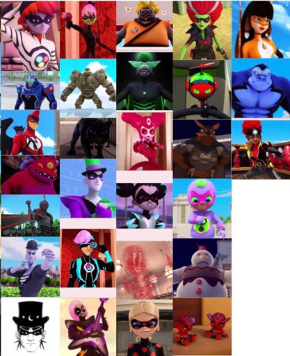 Total 78+ imagen miraculous ladybug characters villains names - Viaterra.mx