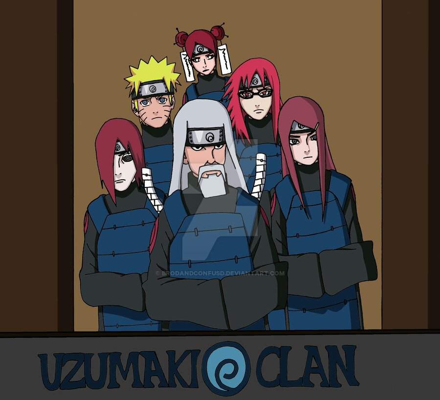 Qui fait partie du clan Uzumaki ?